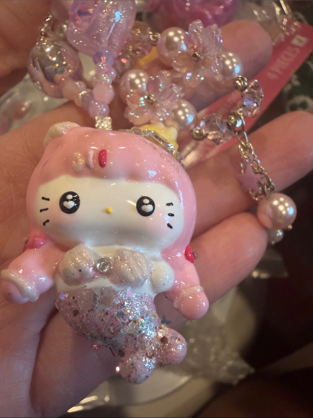Hello Kitty mermaid charm